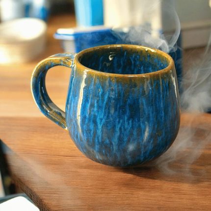 مج فخار كحلي