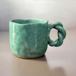 ⁦مج فخار يد مضفرة⁩ - الصورة ⁦2⁩