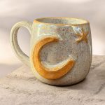 ⁦مج فخار أصفر 3⁩ - الصورة ⁦2⁩