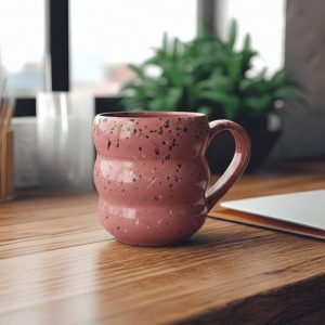 مج فخار بينك