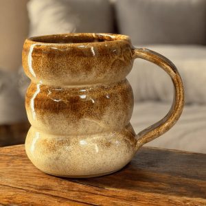 مج فخار مضلع كافية