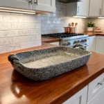 ⁦طاجن فخار طبيعي مقاس 20×30⁩ - الصورة ⁦4⁩
